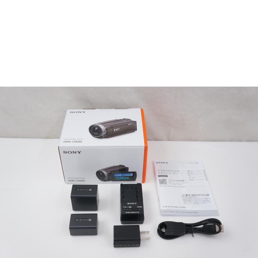 SONY ソニー/ビデオカメラ/HDR-CX680//S0151022310/ABランク/67