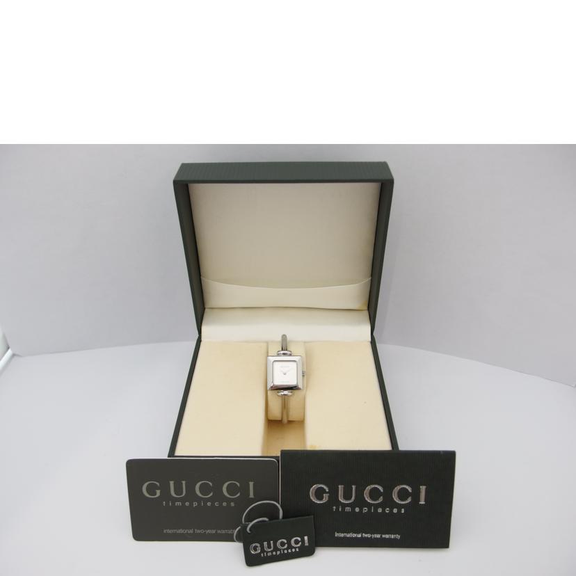 GUCCI グッチ/バングルウォッチ/クオーツ/腕周り約15cm/1900L//0078780/ABランク/83