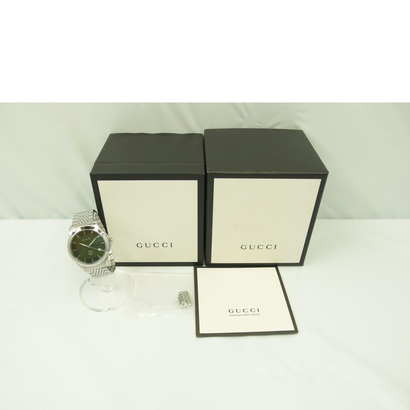 GUCCI グッチ/Gタイムレス/クオーツ/YA1264108//174*****/ABランク/83