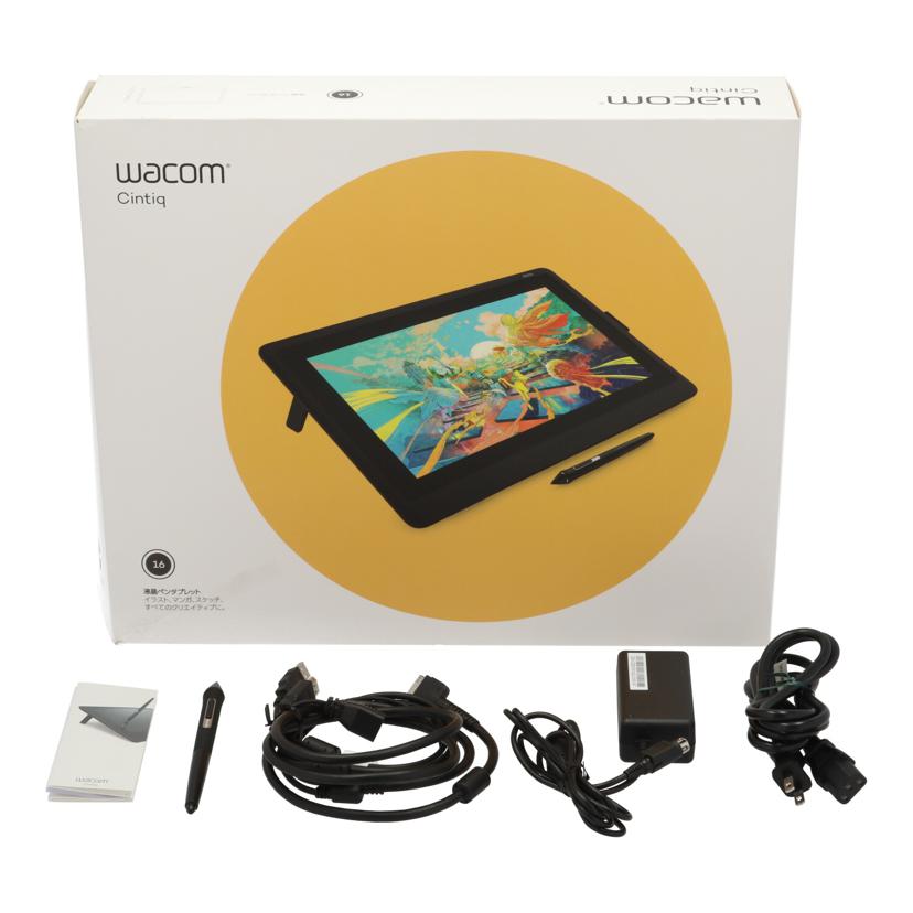 wacom ワコム/液晶ペンタブレット/DTK-1660//1DQ00X1005348/Bランク/83