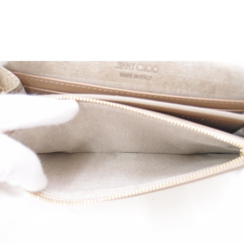JIMMY CHOO ジミーチュウ ショルダーウォレット/ELISE ショルダーウォレット/ライトゴールド/WDS/OO0001//84D***/Aランク/69