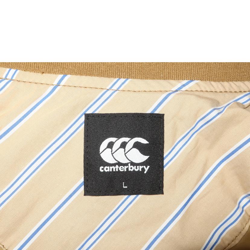 CANTERBURY カンタベリー/ディフェンダージャケット フライトジャケット Lサイズ ライトカーキ ベージュ/RA72052//SAランク/65