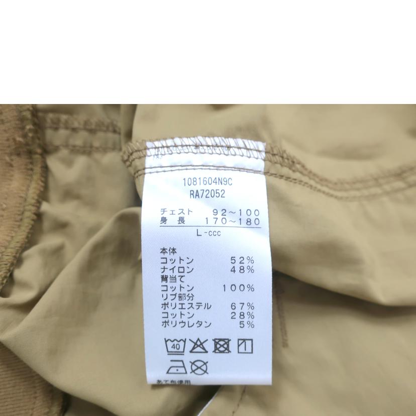 CANTERBURY カンタベリー/ディフェンダージャケット フライトジャケット Lサイズ ライトカーキ ベージュ/RA72052//SAランク/65