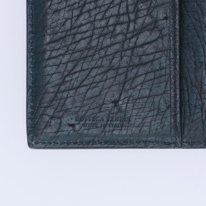 BOTTEGA ボッテガ・ヴェネタ/オーストリッチイントレチャートウォレット/272541//B01*******/SAランク/75