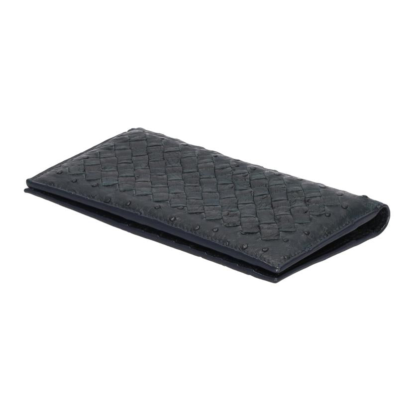 BOTTEGA ボッテガ・ヴェネタ/オーストリッチイントレチャートウォレット/272541//B01*******/SAランク/75