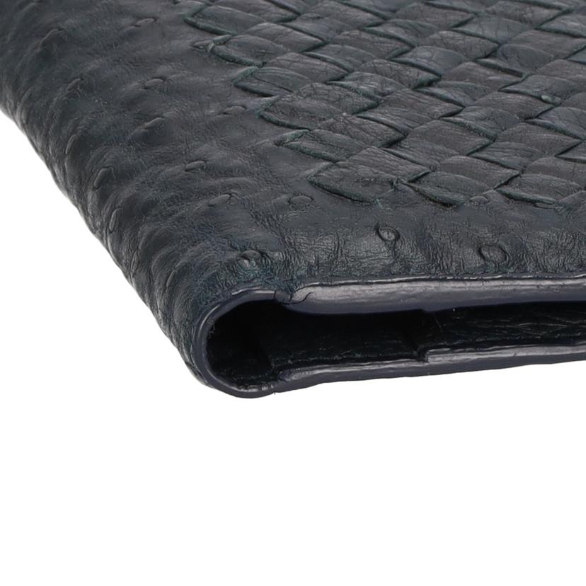 BOTTEGA ボッテガ・ヴェネタ/オーストリッチイントレチャートウォレット/272541//B01*******/SAランク/75