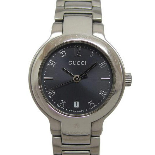 GUCCI グッチ アナログウォッチ/グレー文字盤/デイトウォッチ/クォーツ/8900L//000****/Bランク/04