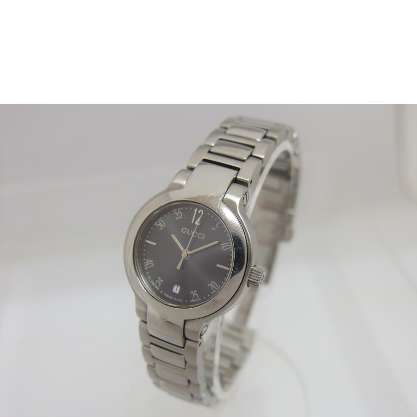 GUCCI グッチ アナログウォッチ/グレー文字盤/デイトウォッチ/クォーツ/8900L//000****/Bランク/04