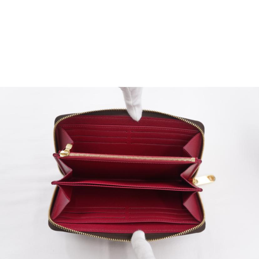 LV ルイヴィトン/ジッピーウォレット/モノグラム/フューシャ/M41895//CA2148/ABランク/67