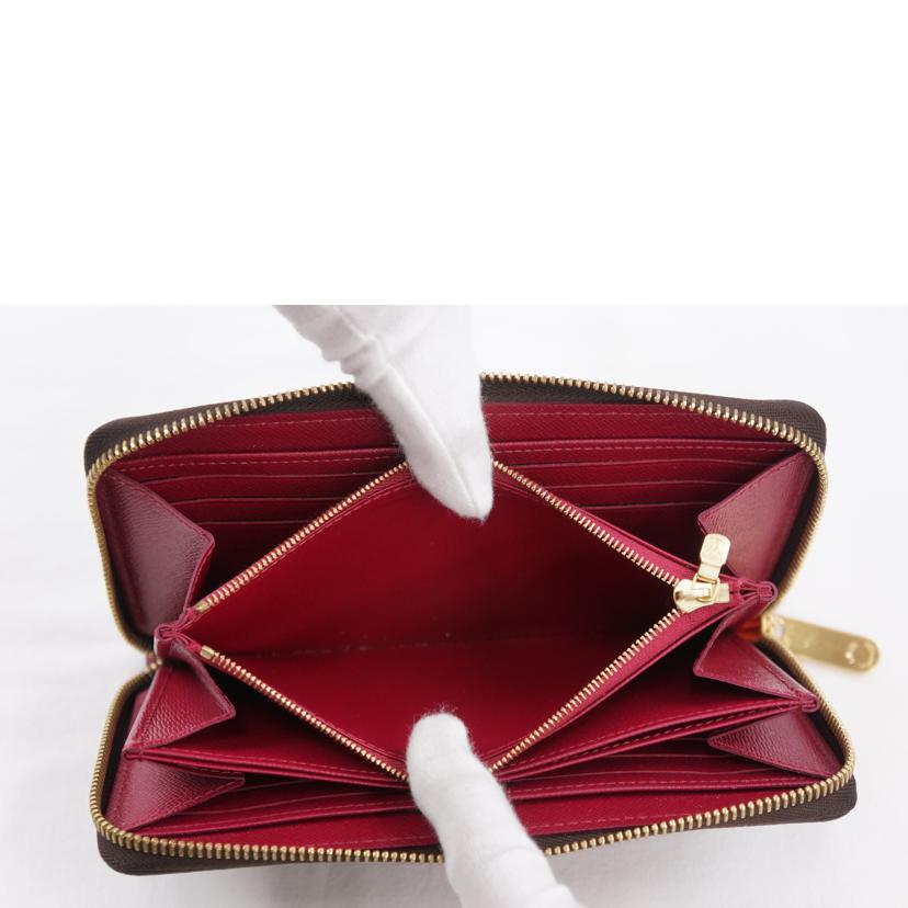 LV ルイヴィトン/ジッピーウォレット/モノグラム/フューシャ/M41895//CA2148/ABランク/67