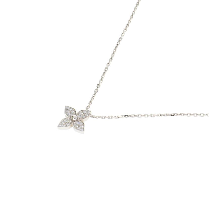 LV ルイ・ヴィトン/パンダンティフスターブロッサムダイヤネックレス//Aランク/75