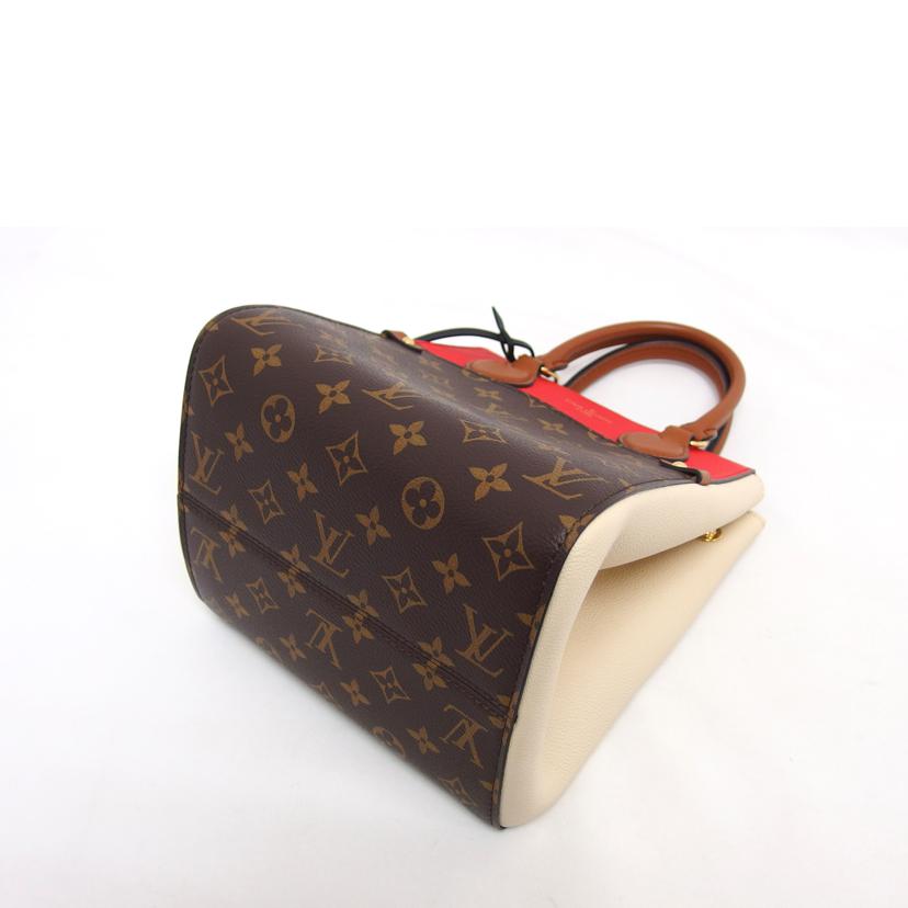 LV ルイ・ヴィトン ハンドバッグ ショルダーバッグ 2WAY/フォールド・トートPM/モノグラム/スリーズクレーム/M45389//MB2***/Aランク/04