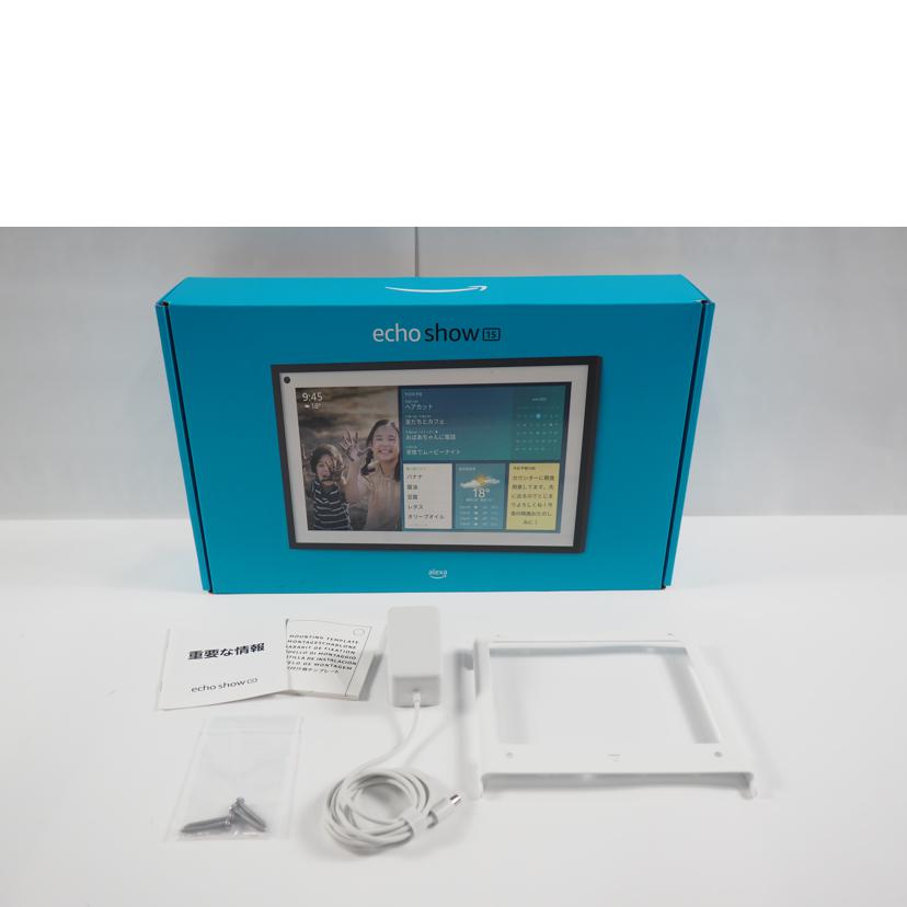 Amazon アマゾン/echo show 15/H6Y2A5//G001PJ1023350CCD/Bランク/79