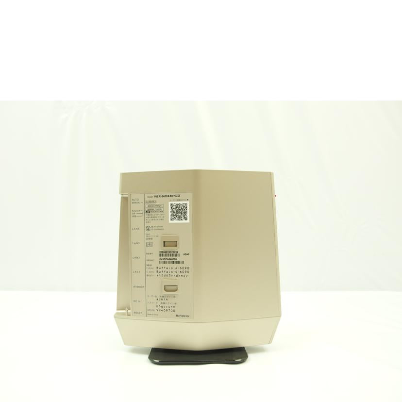 BUFFALO BUFFALO/無線ルーター /WSR-5400AX6//ABランク/83