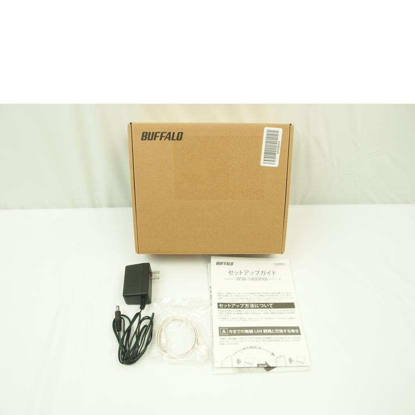BUFFALO BUFFALO/無線ルーター /WSR-5400AX6//ABランク/83