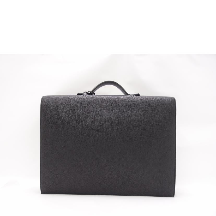 HERMES エルメス ブリーフケース 2015年頃製造 レザー 黒メンズ/サックア・デ・ペッシュ38/トゴ/ブラック//T刻印(2015)/SAランク/69