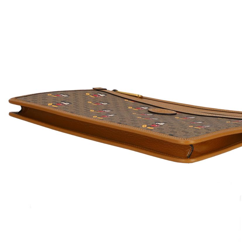GUCCI グッチ/ディズニーコラボ ミニGGスプリーム クラッチバッグ/602552//206*/Aランク/75