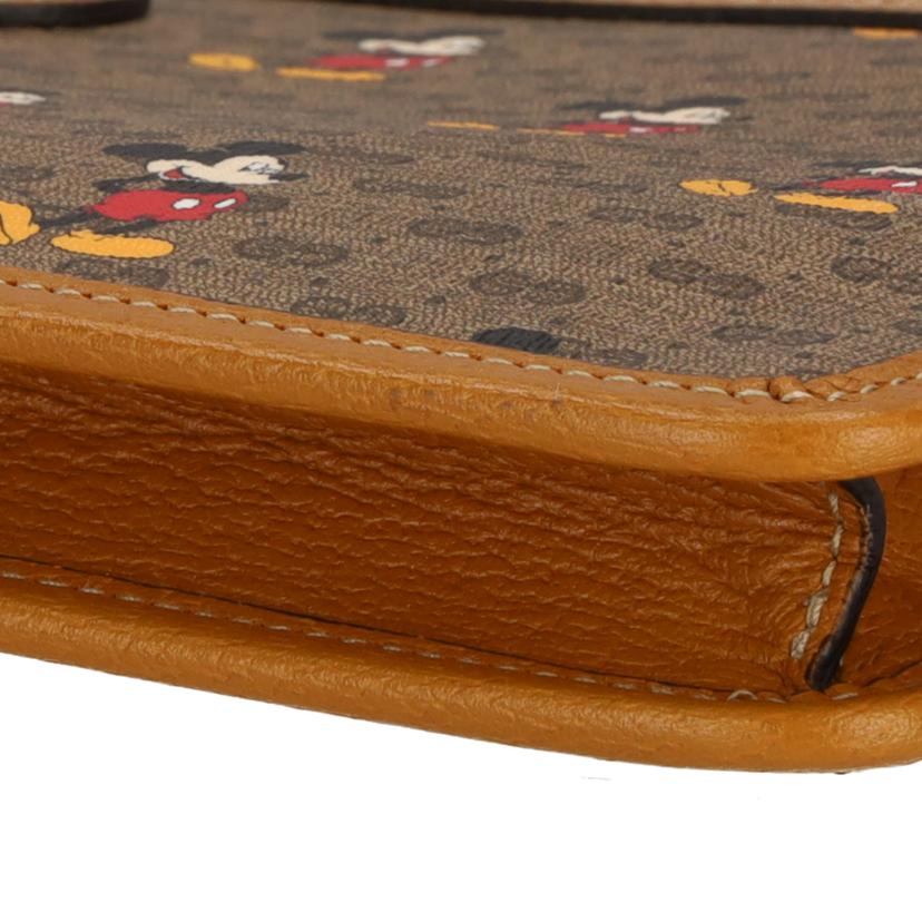 GUCCI グッチ/ディズニーコラボ ミニGGスプリーム クラッチバッグ/602552//206*/Aランク/75