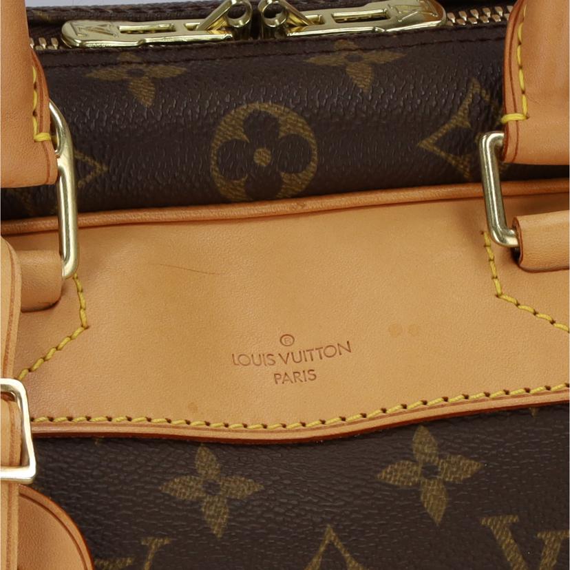 LOUIS VUITTON ルイヴィトン ルイ・ヴィトン ビトン ショルダーバッグ ハンドバッグ トートバッグ ブラウン メンズ レディース 定番 人気 LV 斜め掛け 肩がけ/ボーリング・ヴァニティ 旧ドーヴィル/モノグラム/M47270//MB0***/ABランク/05