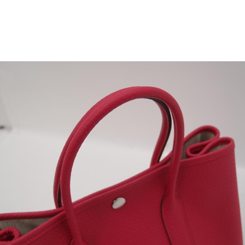 HERMES エルメス トートバッグ 2020年頃製造 レザー ピンク系 レディース/ガーデンパーティTPM/ネゴンダ/ブーゲンビリア//Y刻印(2020)/Aランク/69