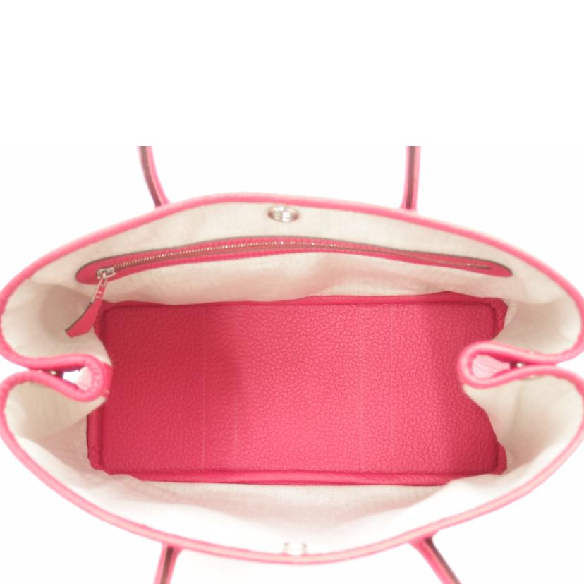 HERMES エルメス トートバッグ 2020年頃製造 レザー ピンク系 レディース/ガーデンパーティTPM/ネゴンダ/ブーゲンビリア//Y刻印(2020)/Aランク/69