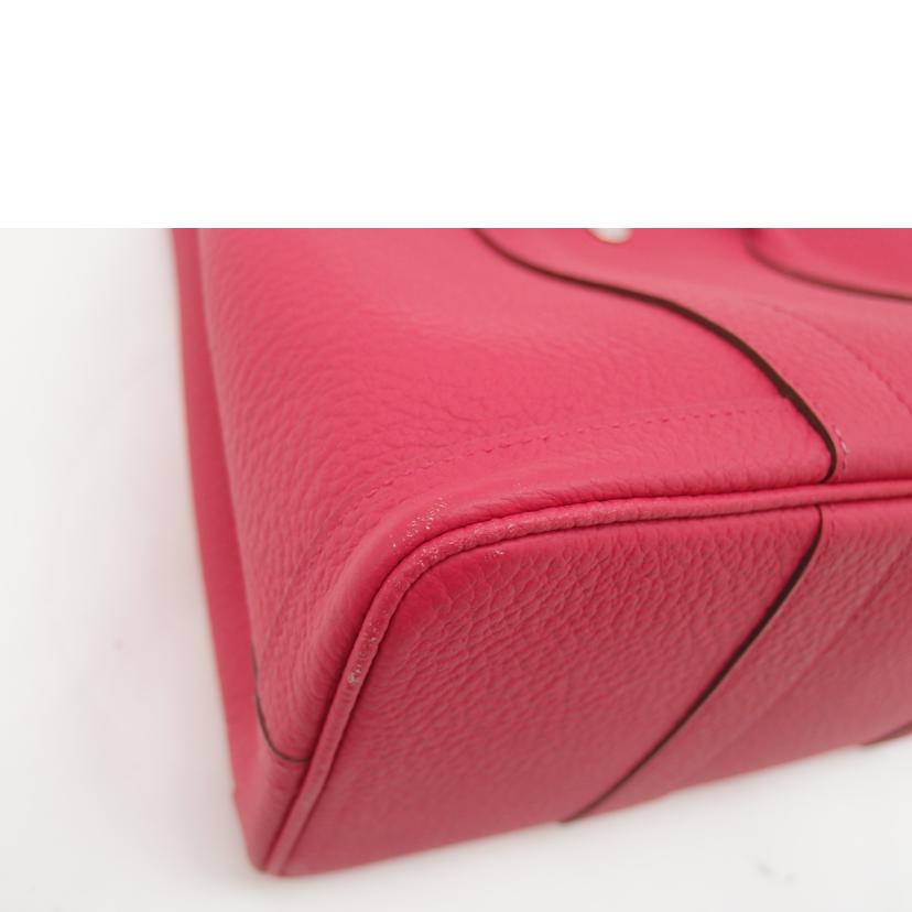 HERMES エルメス トートバッグ 2020年頃製造 レザー ピンク系 レディース/ガーデンパーティTPM/ネゴンダ/ブーゲンビリア//Y刻印(2020)/Aランク/69