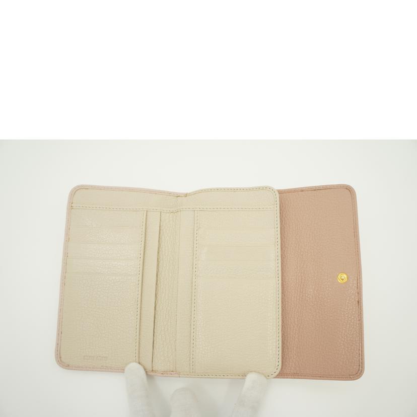 miu miu ミュウミュウ/マドラスビコローレフレームウォレット/5ME120//178/ABランク/75