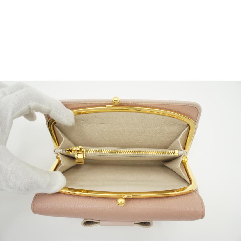 miu miu ミュウミュウ/マドラスビコローレフレームウォレット/5ME120//178/ABランク/75