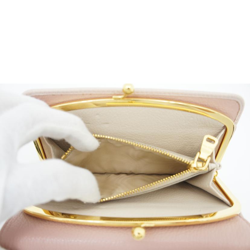 miu miu ミュウミュウ/マドラスビコローレフレームウォレット/5ME120//178/ABランク/75