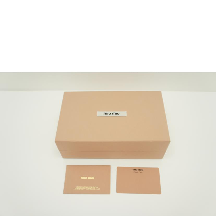 miu miu ミュウミュウ/マドラスビコローレフレームウォレット/5ME120//178/ABランク/75