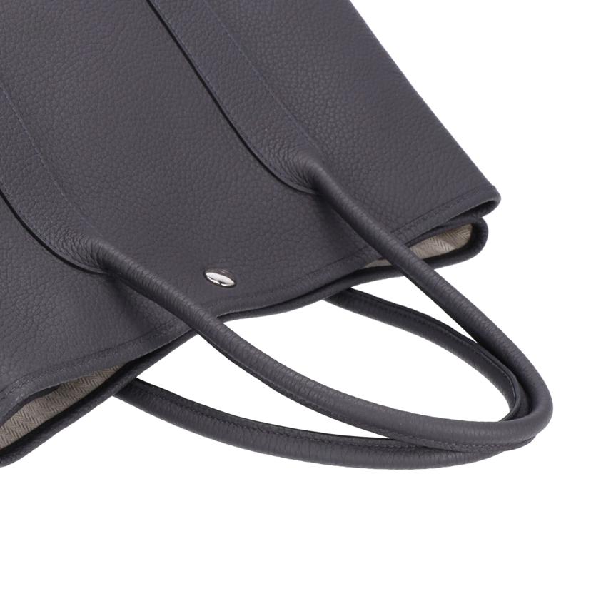 HERMES エルメス/ガーデンパーティPM/トリヨンクレマンス/グラファイト//R刻印*********/Aランク/94