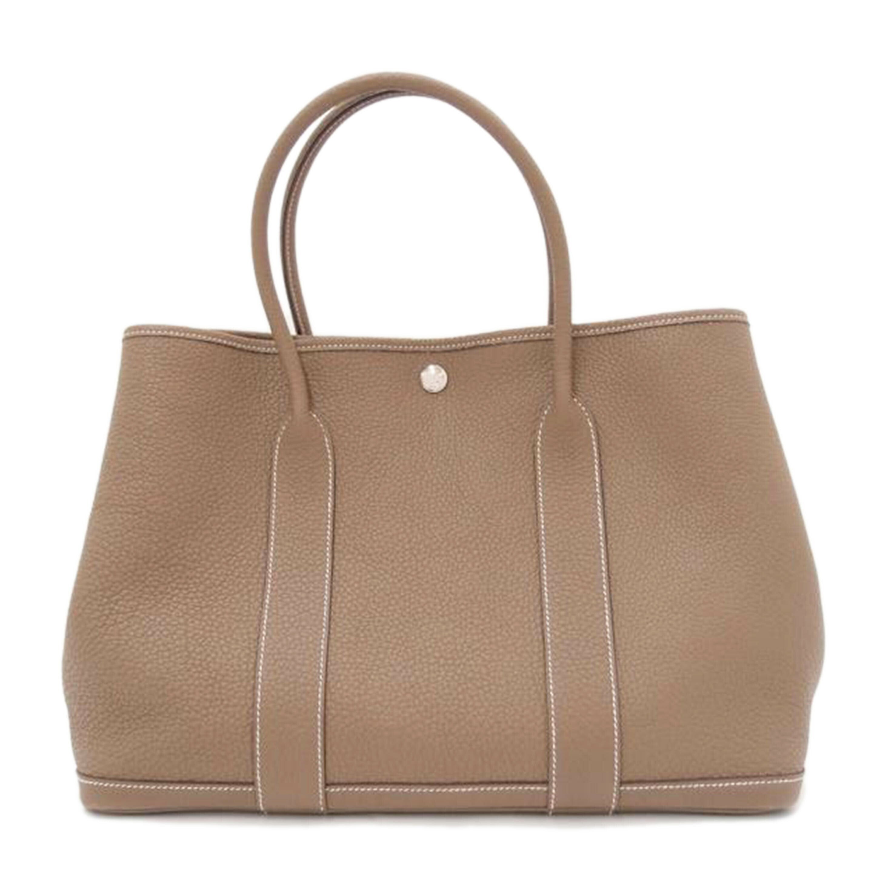 HERMES エルメス トートバッグ 2019年頃製造 レディース/ガーデンパーティPM/トゴ/エトゥープ//D刻印(2019)/Aランク/69