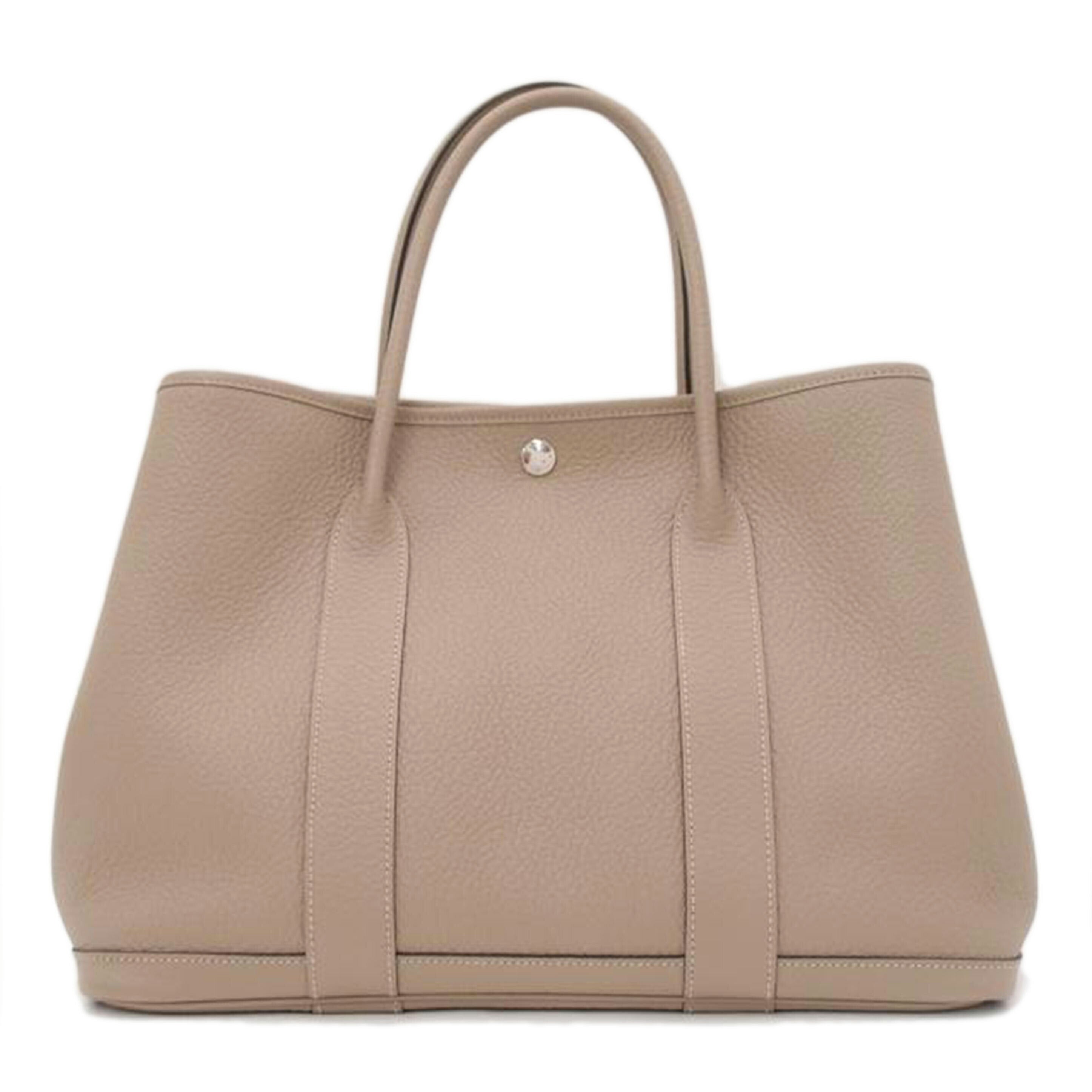 HERMES エルメス トートバッグ 2016年製 レザー レディース/ガーデンパーティPM/カントリー/トゥルティエールグレー//X刻印(2016)/SAランク/69