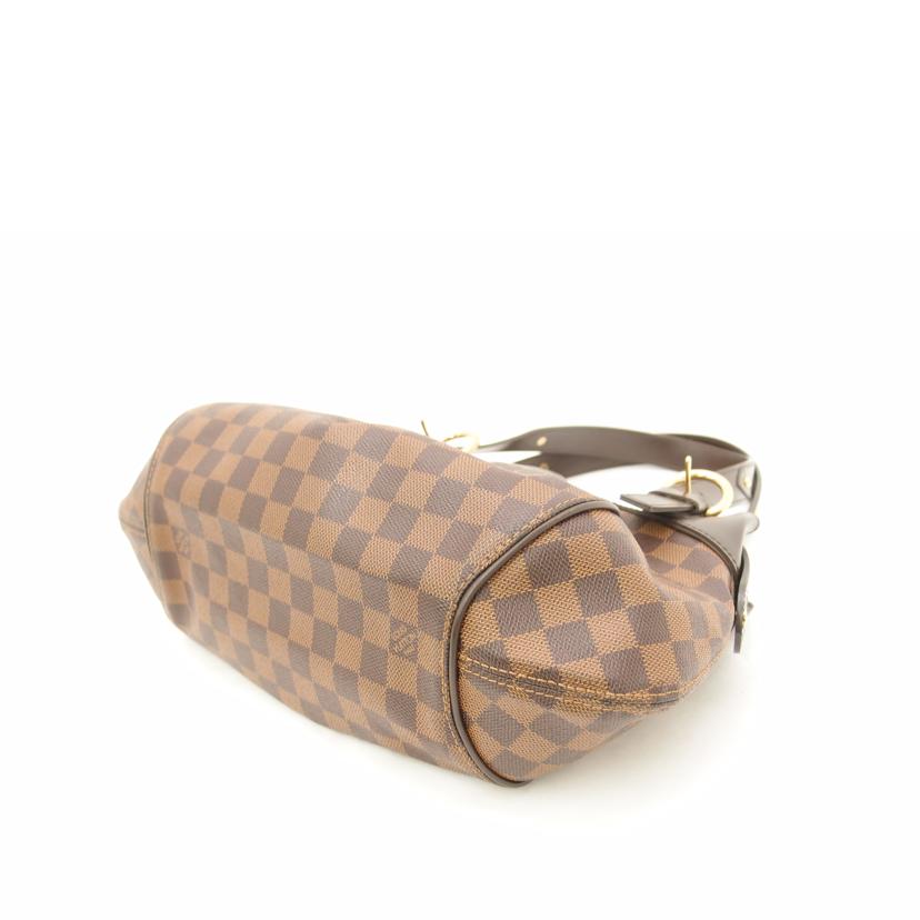 LOUIS VUITTON ルイヴィトン ビトン ハンドバッグ ショルダーバッグ 肩掛け 市松模様 ブラウン/システィナPM/ダミエ/エベヌ/N41542//FL1***/Aランク/69