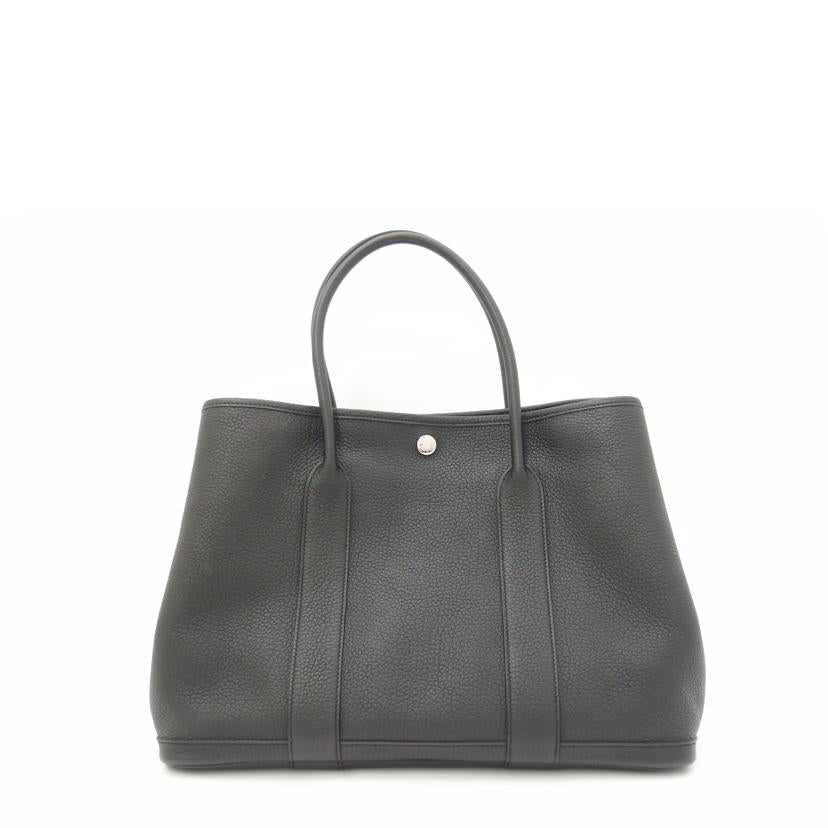 HERMES エルメス トートバッグ レザー 黒 レディース/ガーデンパーティPM/ネゴンダ/ブラック/051559CK-89//口P刻印(2012)/Aランク/69
