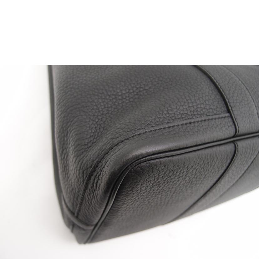 HERMES エルメス トートバッグ レザー 黒 レディース/ガーデンパーティPM/ネゴンダ/ブラック/051559CK-89//口P刻印(2012)/Aランク/69
