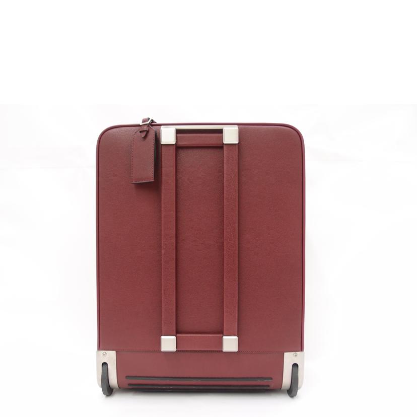 Valextra ヴァレクストラ トラベルケース 旅行用/トロリー/ワインレッド/V6A03-028-000Z-RD//N438586/Aランク/69