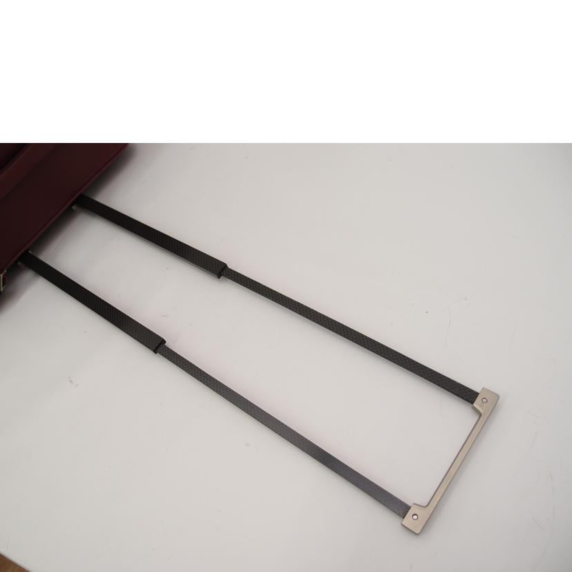 Valextra ヴァレクストラ トラベルケース 旅行用/トロリー/ワインレッド/V6A03-028-000Z-RD//N438586/Aランク/69