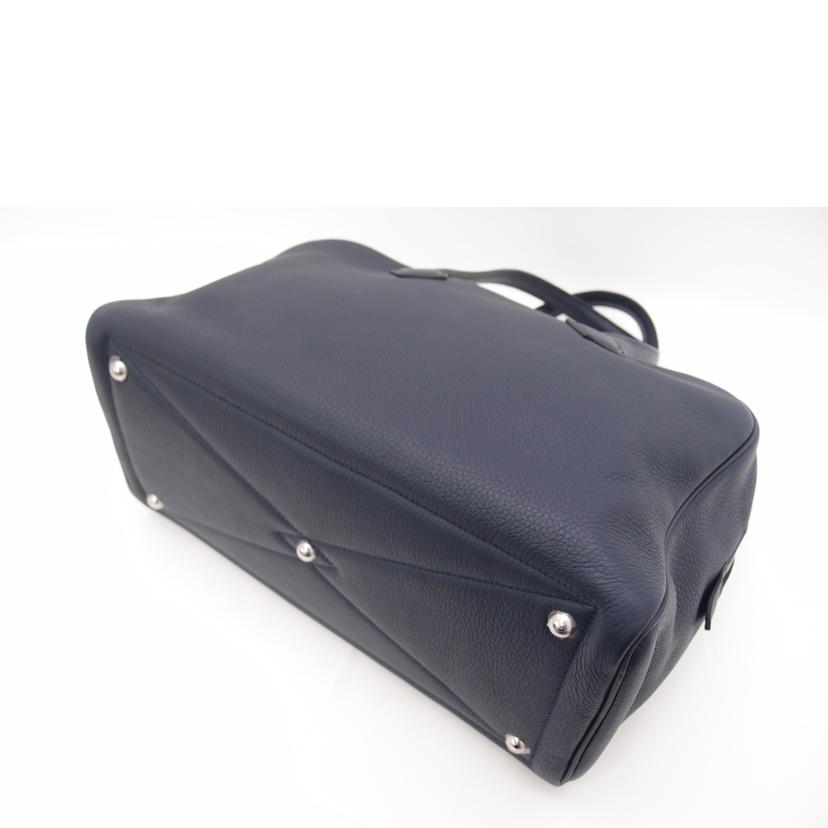 HERMES エルメス/ヴィクトリア35/トリヨンクレマンス/ブルーアンクル//Y刻印(2020)/SAランク/69