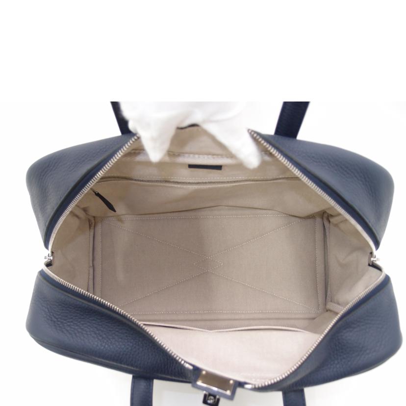 HERMES エルメス/ヴィクトリア35/トリヨンクレマンス/ブルーアンクル//Y刻印(2020)/SAランク/69