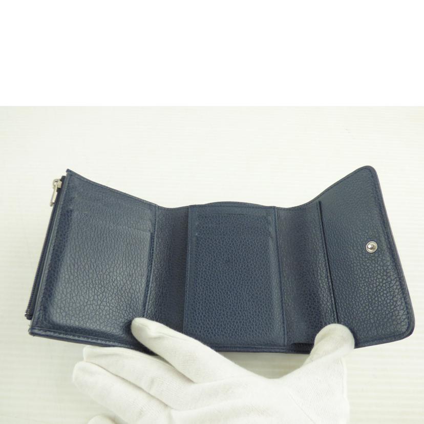 LONG CHAMP ロンシャン/レザー2つ折り財布//Cランク/64