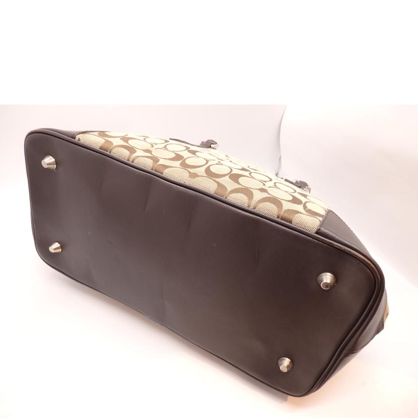 COACH コーチ/シグネチャー/キャンバス×レザー/トートバッグ/M1J//ABランク/02