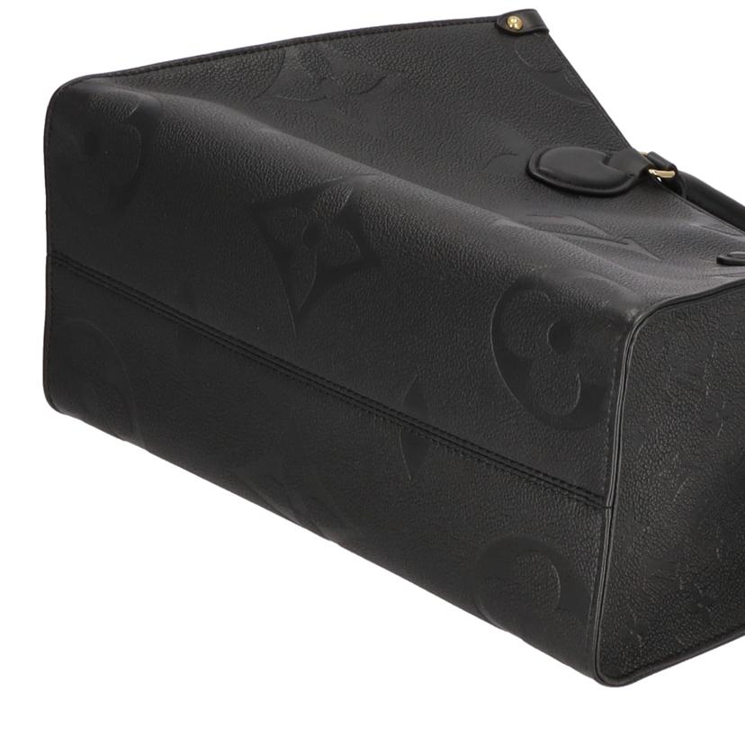 LV ルイヴィトン/オンザーゴーMM/モノグラム・アンプラント/ノワール/M45594//RFI*/SAランク/75