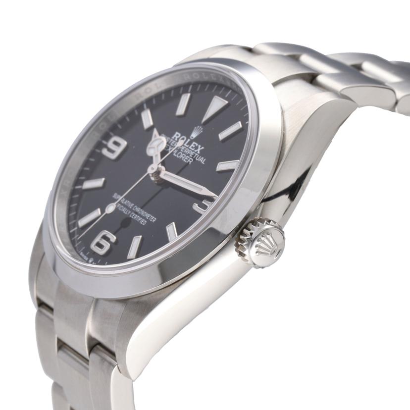 ROLEX ロレックス 腕時計 ランダムシリアル 2022年新ギャラ ステンレス メンズ 自動巻き/エクスプローラー36/ランダム番/124270//20M8J899/SAランク/75