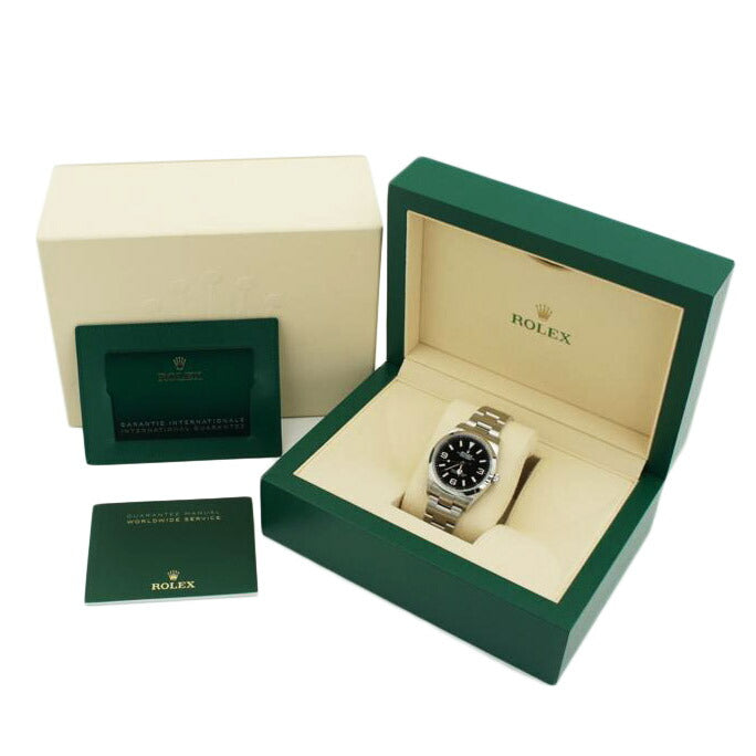 ROLEX ロレックス 腕時計 ランダムシリアル 2022年新ギャラ ステンレス メンズ 自動巻き/エクスプローラー36/ランダム番/124270//20M8J899/SAランク/75