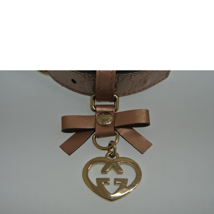 GUCCI グッチ/首輪小型犬用 GG/247245//1766.S/ABランク/87