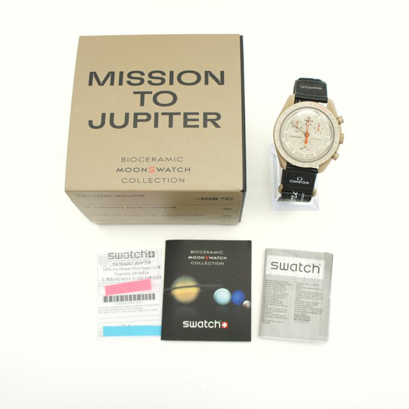 OMEGA×swatch オメガ×スウォッチ/ムーンスウォッチ/MISSION TO JUPITER/クオーツ/SO33C100//SAランク/75