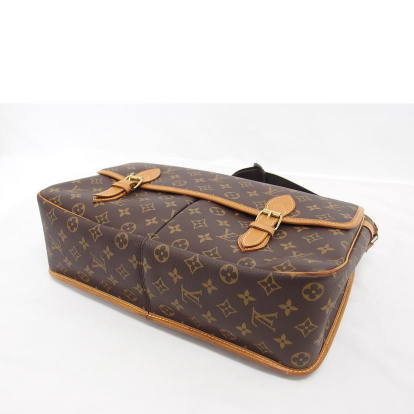 LV ルイヴィトン ルイ・ヴィトン ビトン ショルダーバッグ ハンドバッグ トートバッグ ブラウン メンズ レディース 定番 人気 斜め掛け 肩がけ/ジベシエールGM/モノグラム/M42249//SL0***/Bランク/04