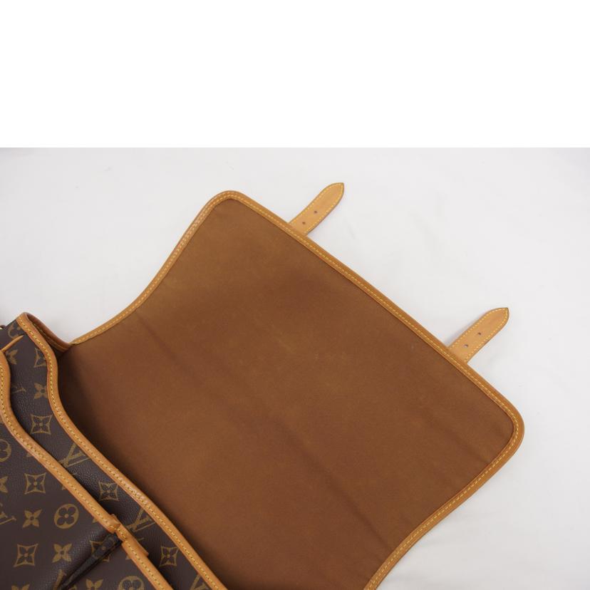 LV ルイヴィトン ルイ・ヴィトン ビトン ショルダーバッグ ハンドバッグ トートバッグ ブラウン メンズ レディース 定番 人気 斜め掛け 肩がけ/ジベシエールGM/モノグラム/M42249//SL0***/Bランク/04