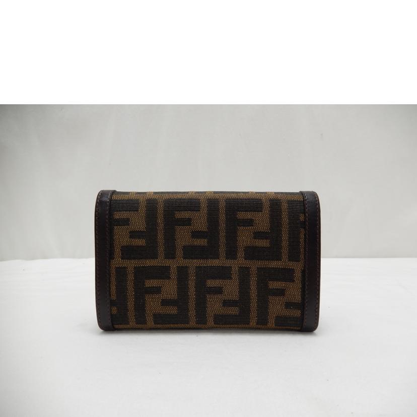 FENDI フェンディ/ズッカ柄二折り財布/2266.31052.008//ABランク/85